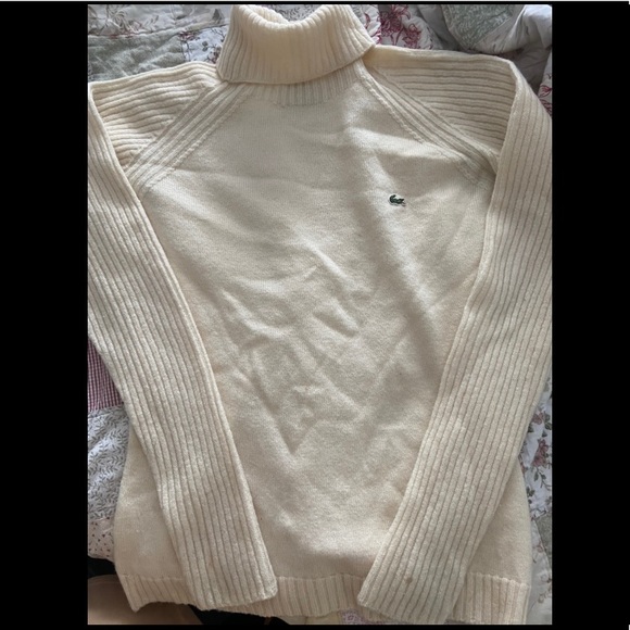 Lacoste Wool Turtleneck Sweater - Picture 1 of 4